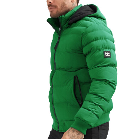 Campera Inflada North Sails N+ Abrigo Excelente Verde