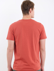 520658 T-SHIRT HARRINGTON LABEL Ladrillo