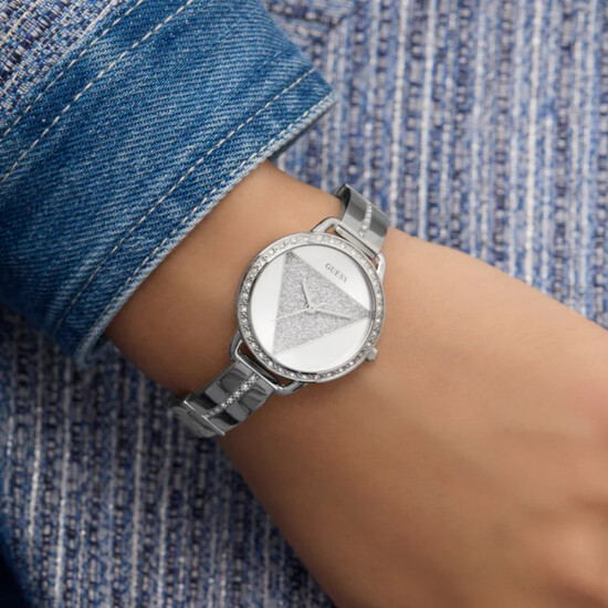 Reloj GUESS TRI BELLINI Acero Plateado Esfera 30mm 0