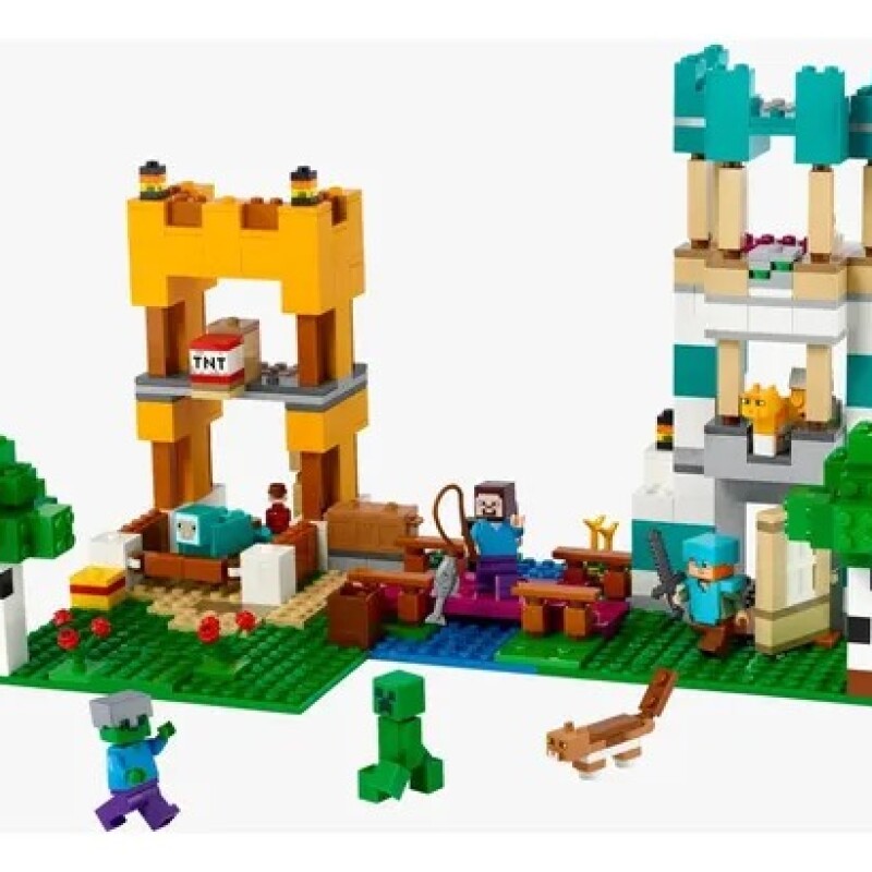 Lego Set Minecraft Caja Modular 4.0 Piezas 605 Lego Set Minecraft Caja Modular 4.0 Piezas 605