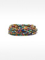 Set De Pulseras Elásticas Multicolor multicolor