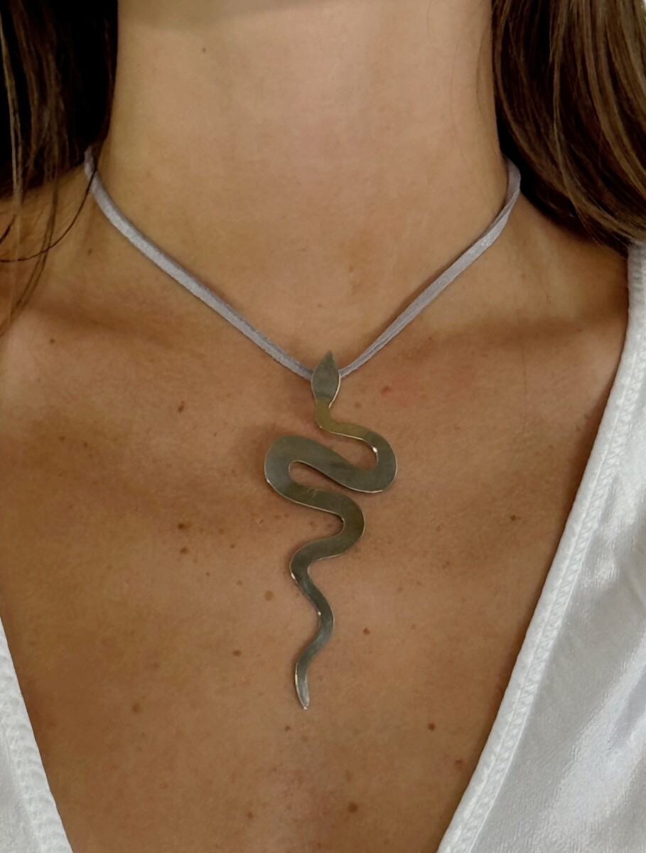 COLLAR COIL - PLATEADO 