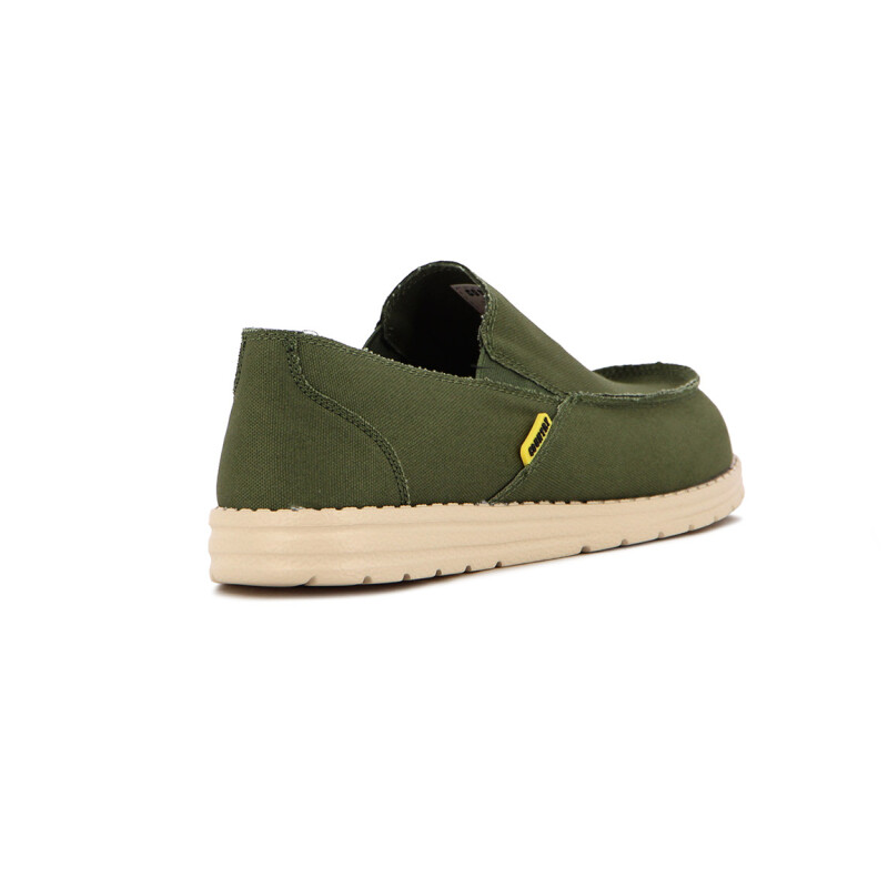 Country Zapato Casual De Hombre Con Elastico - Kaki Kaki