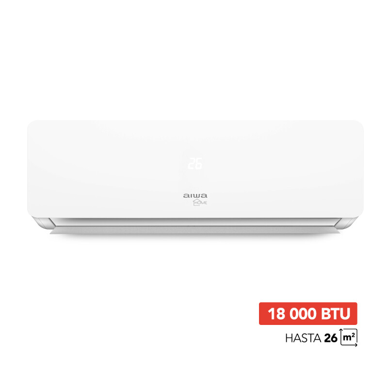 Aire Acondicionado AIWA 18000 BTU Split ON/OFF Frío/Calor Blanco Aire Acondicionado AIWA 18000 BTU Split ON/OFF Frío/Calor Blanco