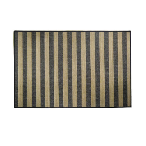 Alfombra de Bambú 120cm x 180cm BEIGE/CHOCOLATE