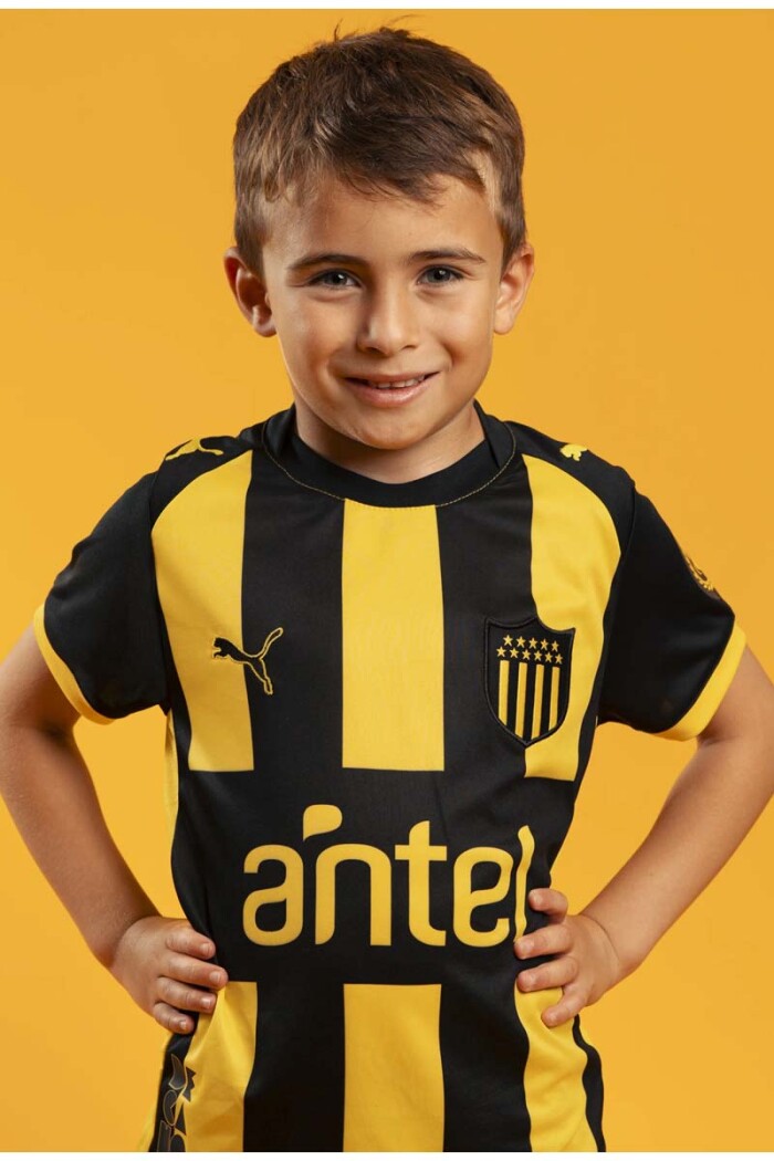CAMISETA PUMA PEÑAROL CAP JERSEY JR Amarillo
