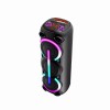 Parlante portátil torre ZQS8313 3 vías 8" luces LED control y ruedas Parlante portátil torre ZQS8313 3 vías 8" luces LED control y ruedas