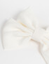 Hebillas Francesas Classic Hebilla Con Moño - Blanco Crema