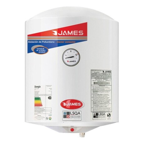 Termotanque Calefón de acero James Cilíndrico 30Lts Termotanque Calefón de acero James Cilíndrico 30Lts