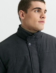 300779 CAMPERA HARRINGTON LABEL Azul Oscuro