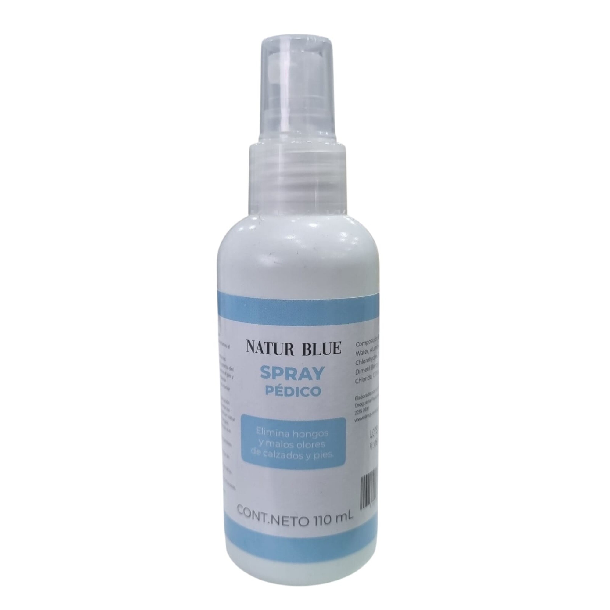 Spray Pédico NATUR BLUE 110 mL — Droguería Paysandú