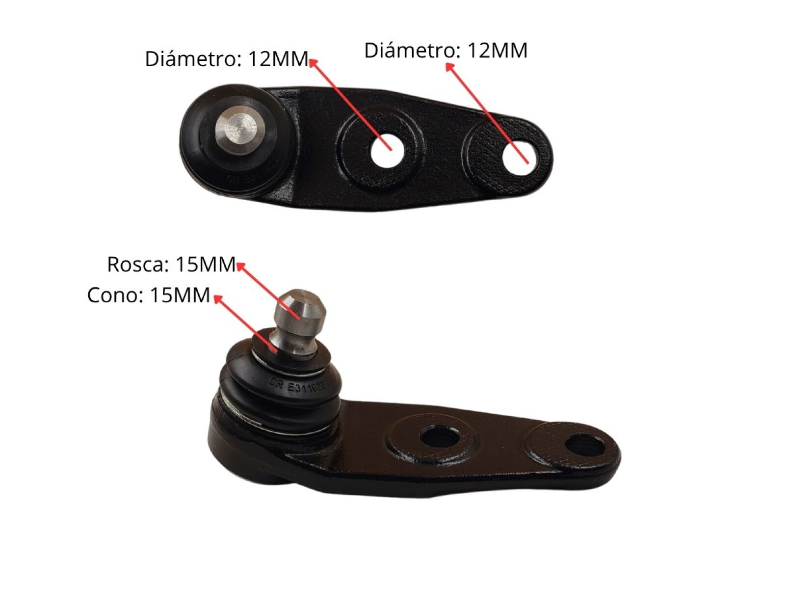 Rotula Del Volks Gol Ii/Parati/Saveiro 93-99 Der/Izq 