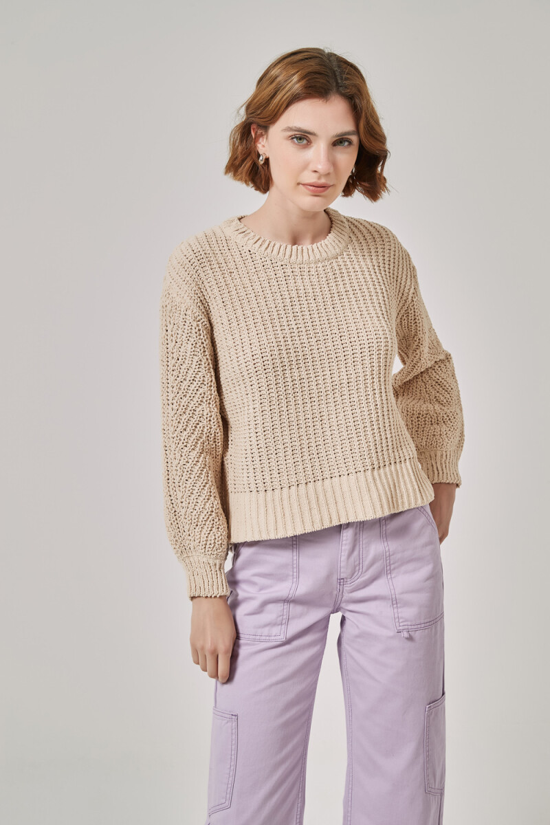 Sweater Eneldo - Beige Claro 