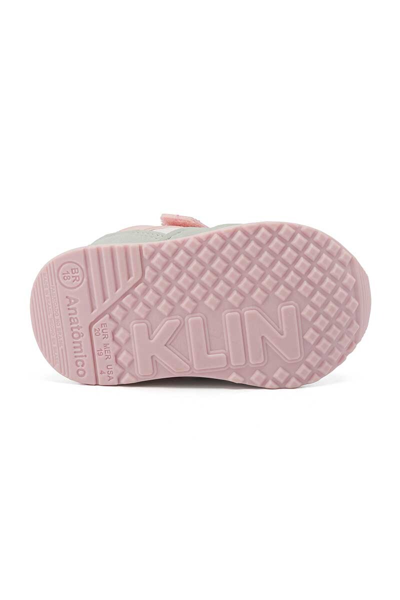 CALZADO DEPORTIVO KLIN WALK BABY 1 VELCRO Rosa