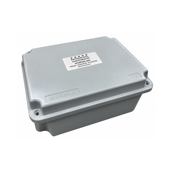 Caja Estanca Exterior IP55 150 x 110 x 70 mm Gris Molveno Caja Estanca Exterior Ip55 150 X 110 X 70 Mm Gris Molveno