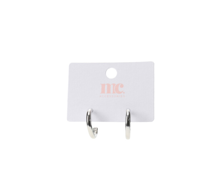 Caravana de Mujer Miss Carol Caravana aro Plateado