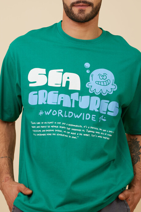 T-SHIRT SAGAMI RUSTY Esmeralda