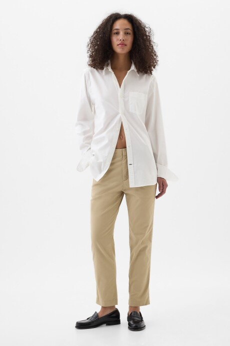 Pantalòn Khaki Downtown Mujer Khaki