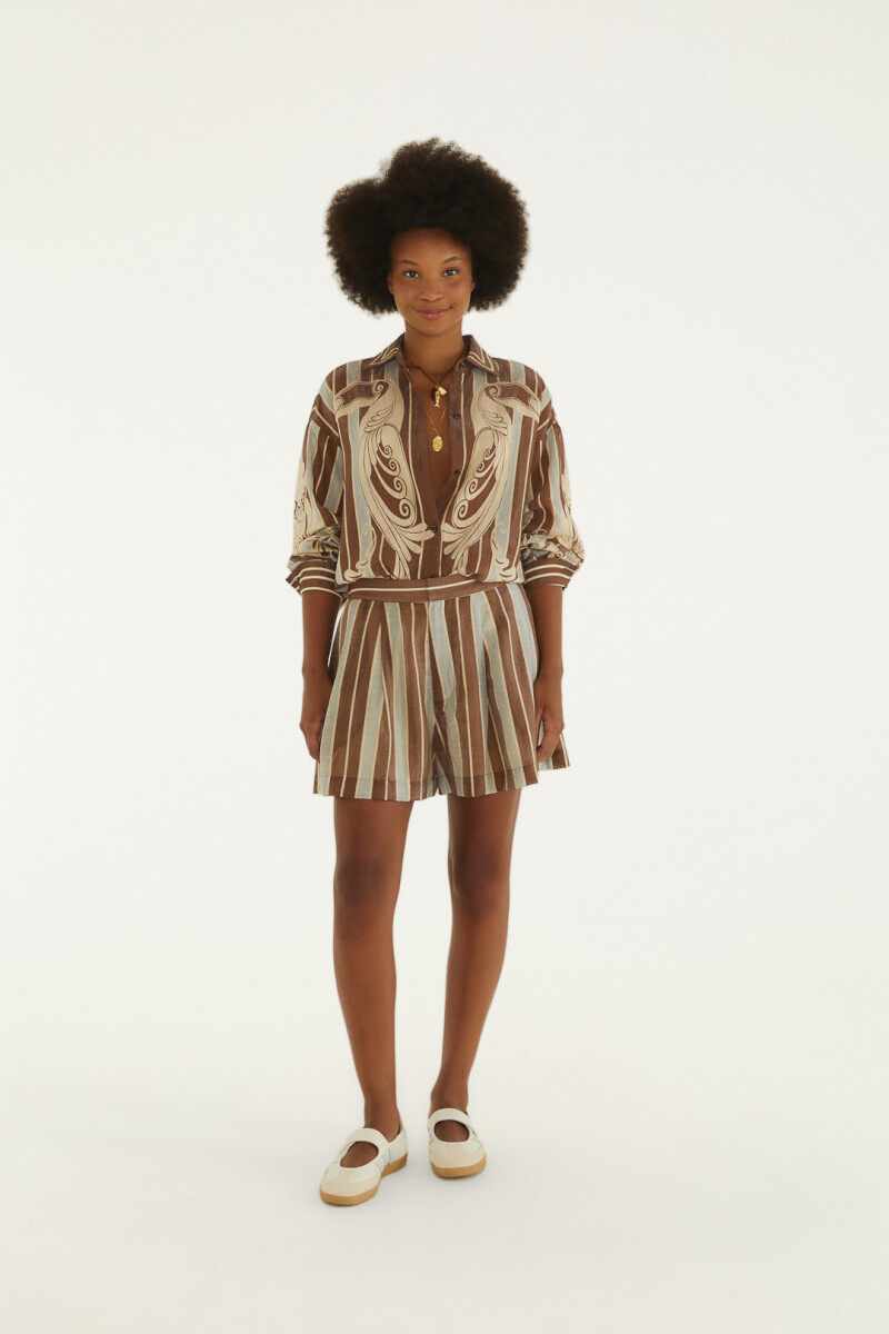 CAMISA Marron