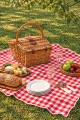 Lona picnic rojo