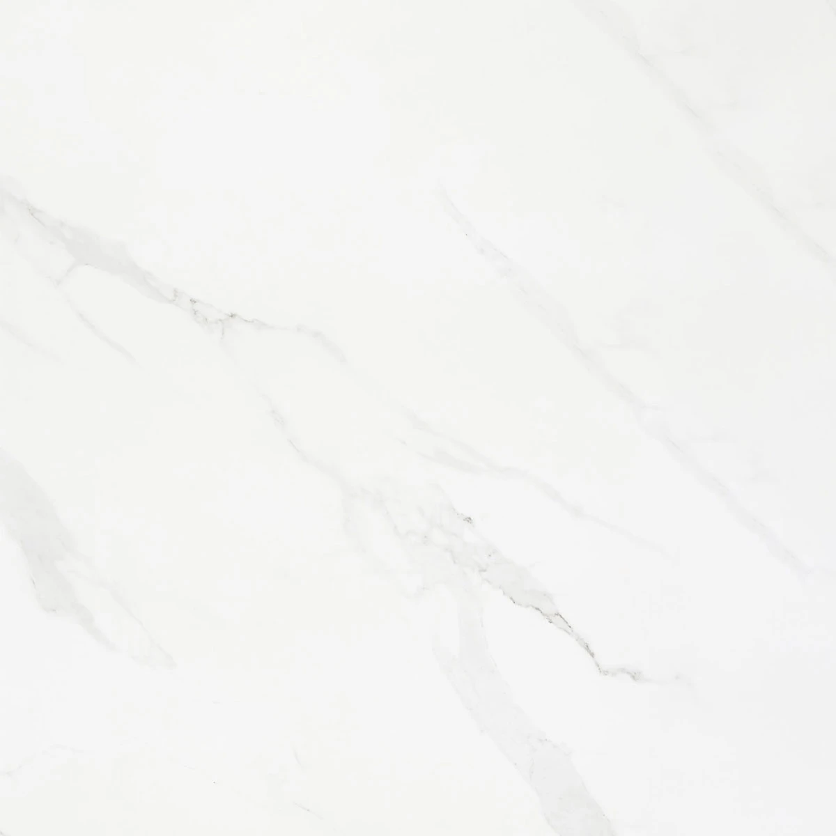 Porcelanato Blanco Marmolado Mate 90X90Cm 11Mm Piso Pared 