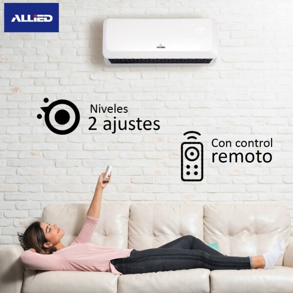 Caloventilador De Pared Allied Al-ht60000 CONVECTOR DE PARED ALLIED 2000W HT6000