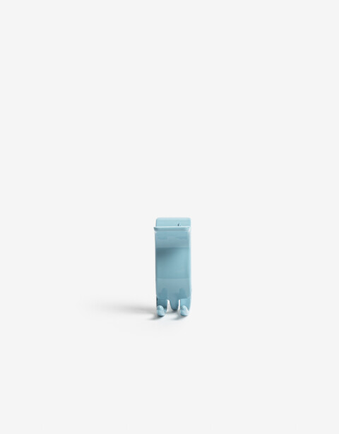 Broche Acrilico Broche Chico Rectangular - Azul Celeste
