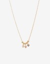 Cadena Corta con Dije Cubic zirconia Collar Corazón Cubic Zirconia - Dorado