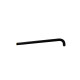 Griferia Brazo De Ducha Red 40Cm Negro Mate Baño