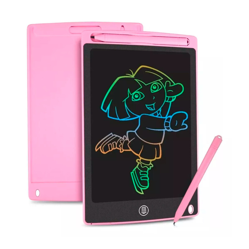 Pizarra Mágica Infantil LCD 8.5" Rosa con Lápiz Pizarra Mágica Infantil LCD 8.5" Rosa con Lápiz