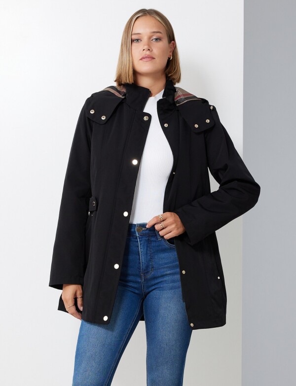 Gabardina Impermeable NEGRO