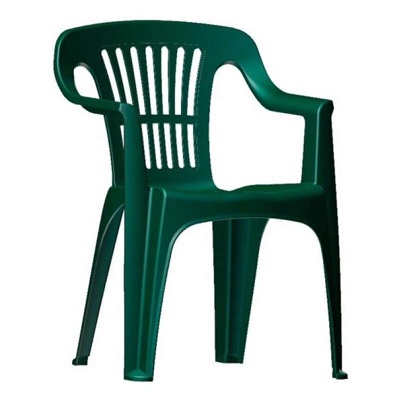 Pack De 6 Sillas De Plastico P/ Jardin Patio Apilables Ltc Color Verde Pack De 6 Sillas De Plastico P/ Jardin Patio Apilables Ltc Color Verde
