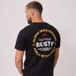T-SHIRT RUSTY LEIFU NEGRO