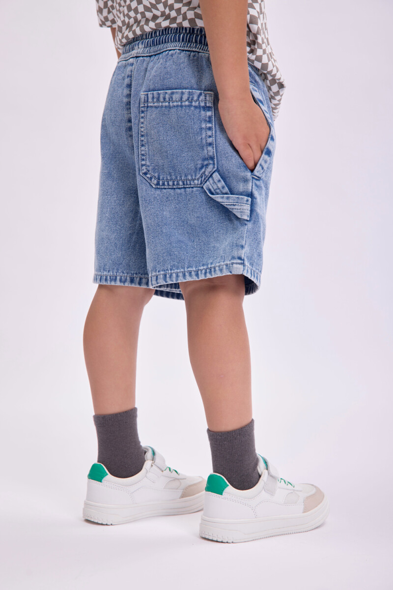 Short jean Azul Medio