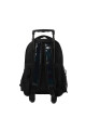 Mochila con carrito + cartuchera Trendy Negro