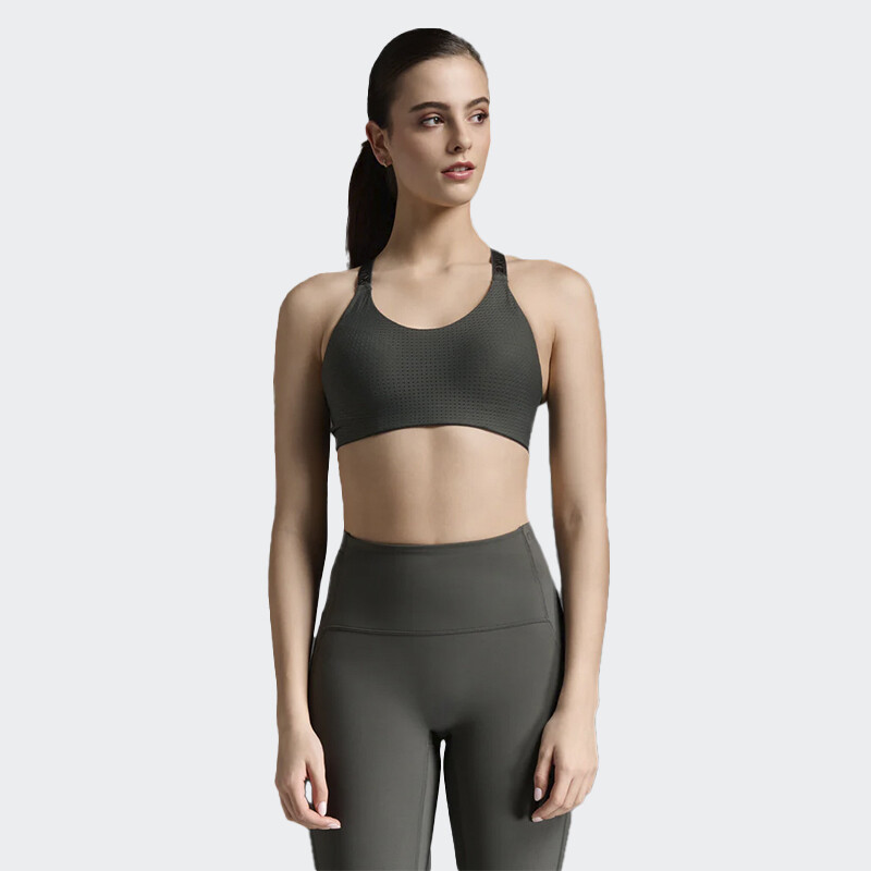 Top 2XU Aero Medium Impact Bra Gris