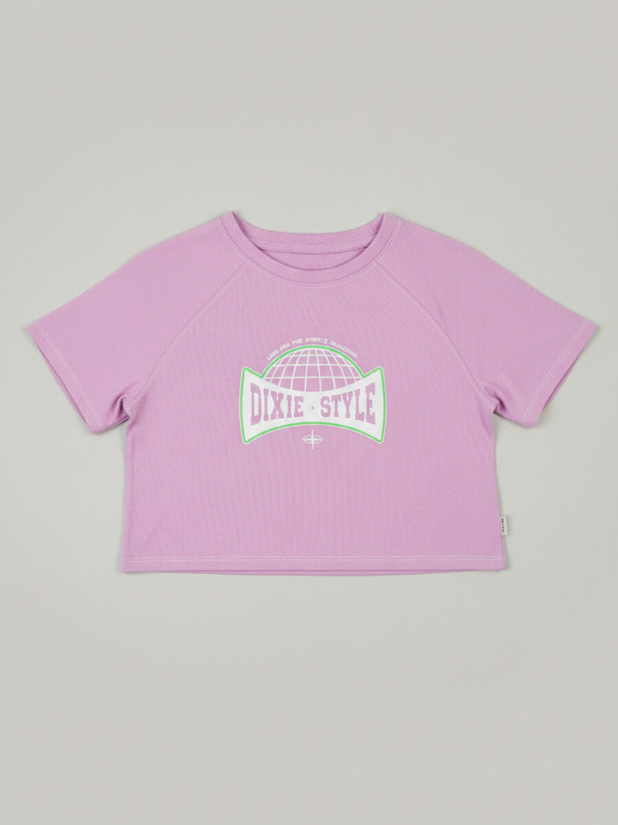 T-SHIRT CALLIE DIXIE - Lila 