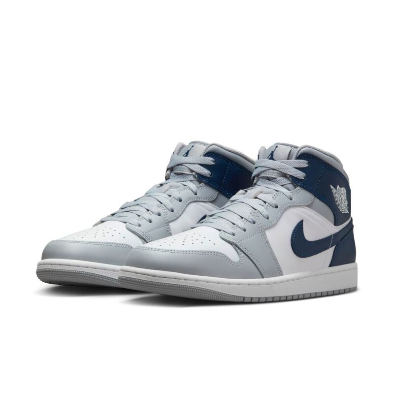 Championes Air Jordan 1 Alto de Hombre Blanco