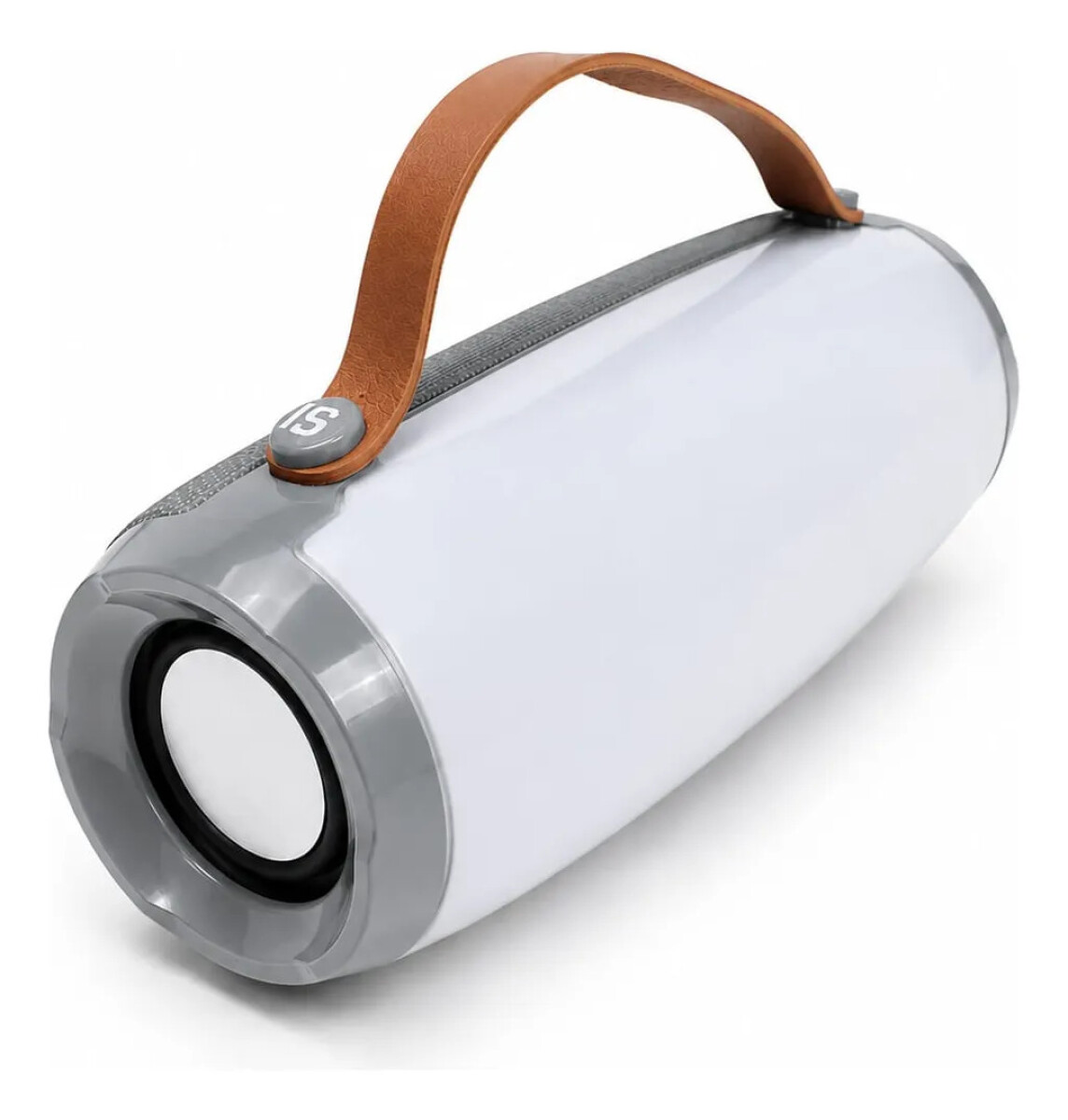 Parlante Ak205 Con Luces Y Bluetooth - GRIS 