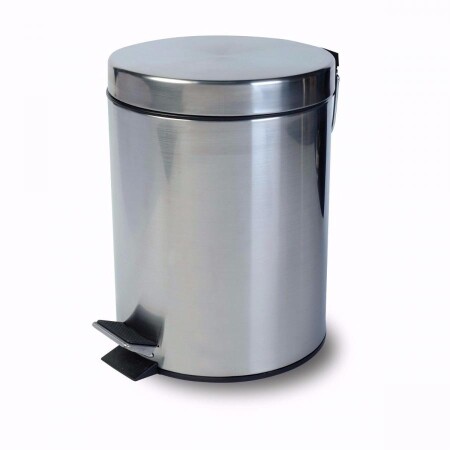 PAPELERA 5 LTS ACERO INOXIDABLE STEP BIN Sin color