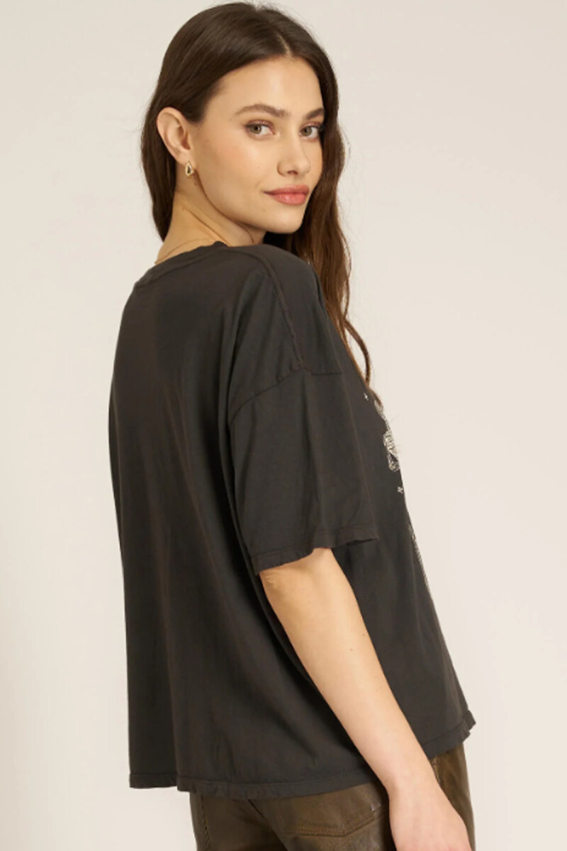 POLERA SKELETON MYSTICAL Negro
