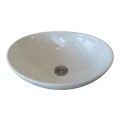 BACHA DE APOYO 41 X 33 X 14.5 BLANCA OVAL - RGB-082 BACHA DE APOYO 41 X 33 X 14.5 BLANCA OVAL - RGB-082