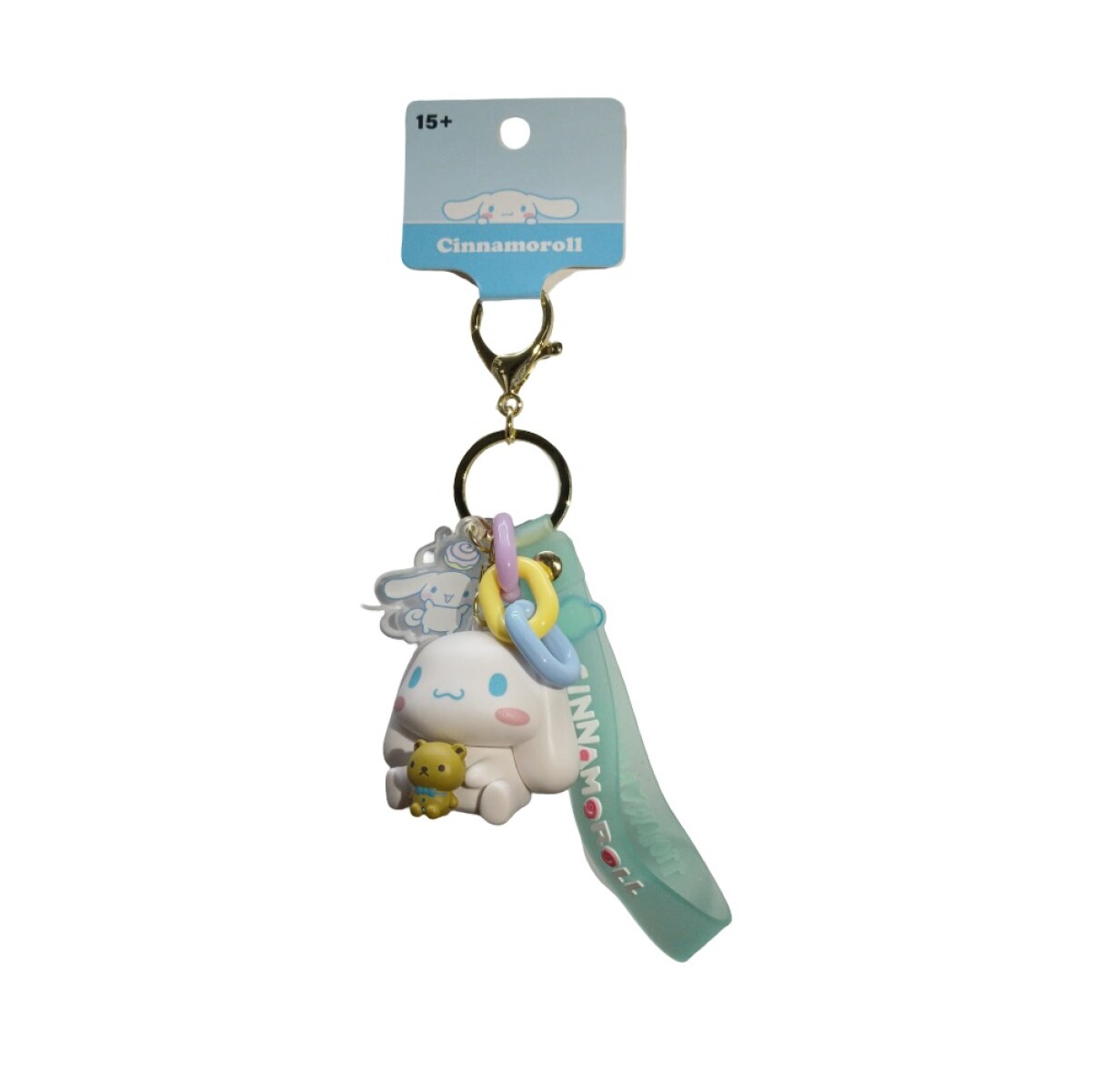 Llavero Sanrio mascota - Cinnamoroll 