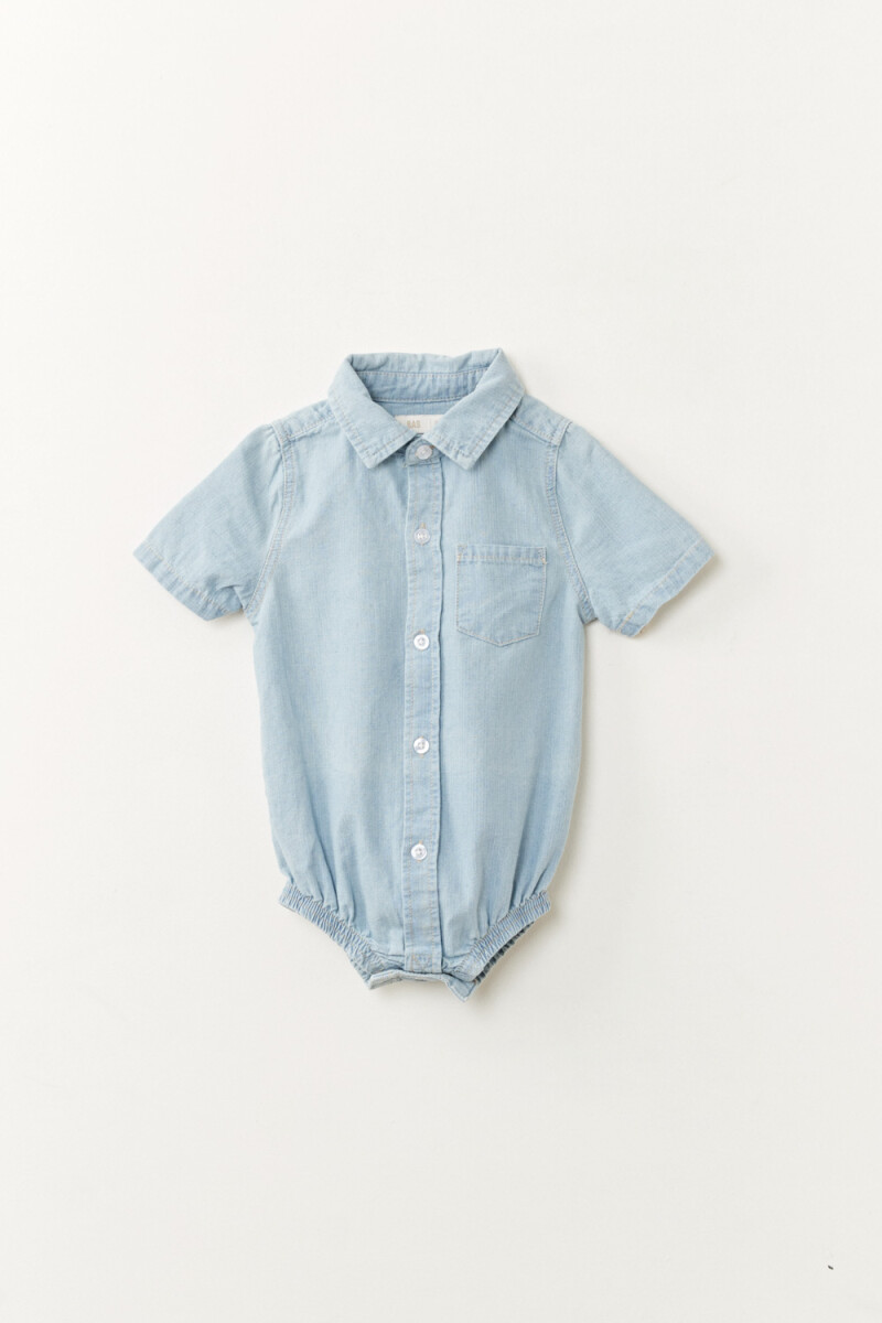 Body camisero - Celeste 
