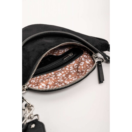 Cartera Gamuza Vegana Negro