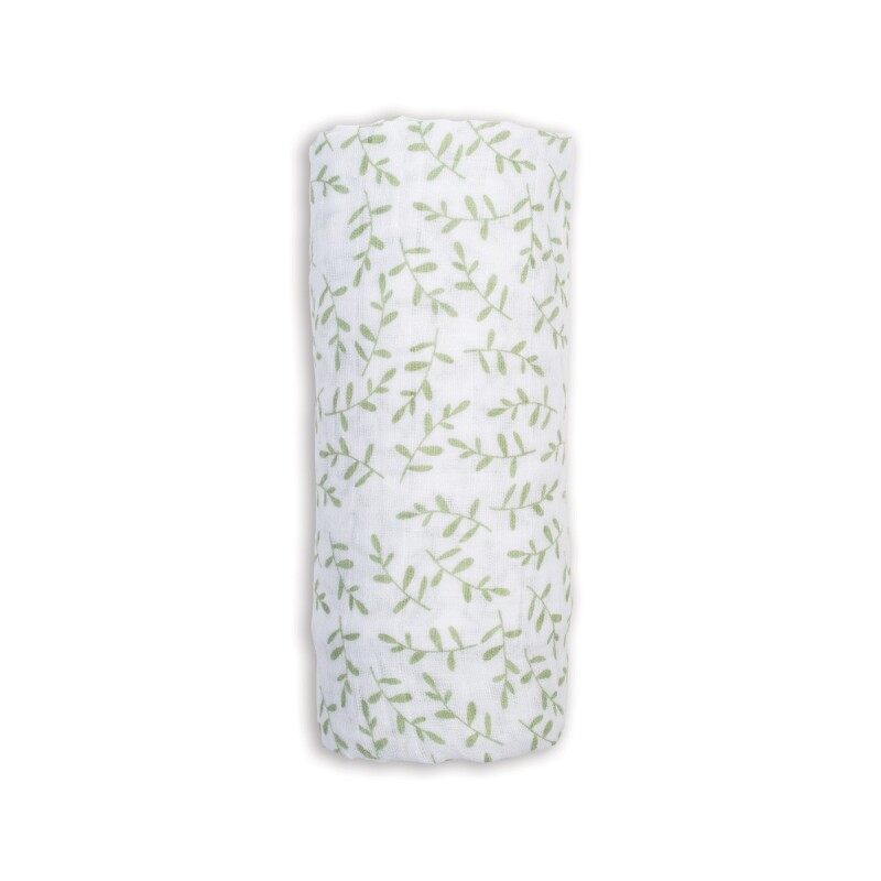 LJ4 Manta Muselina Lulujo 100x100 Greenery Lulujo
