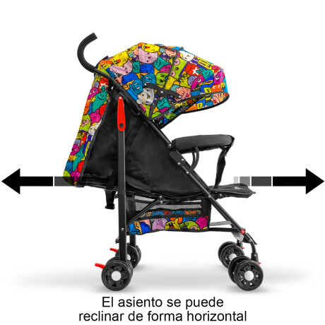 Coche Paragüita Bebé Expert Kids Resistente Cama Multicolor