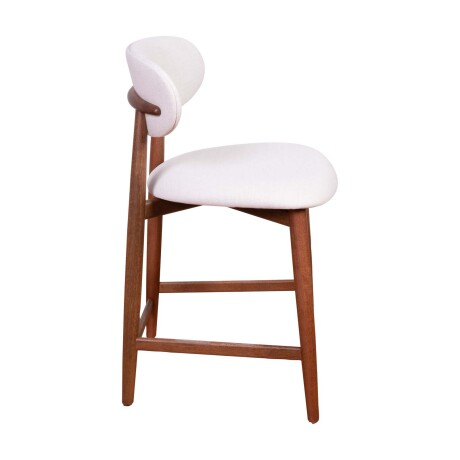 BUTACA BAR MADERA NATURAL-BEIGE MIA