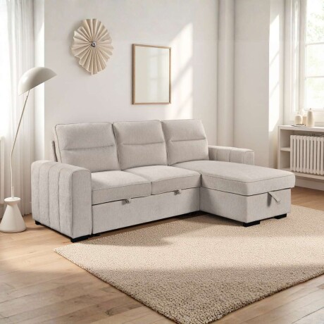 Rinconera Saona - Chaise intercambiable - Tela Microfibra 120 (Beige)