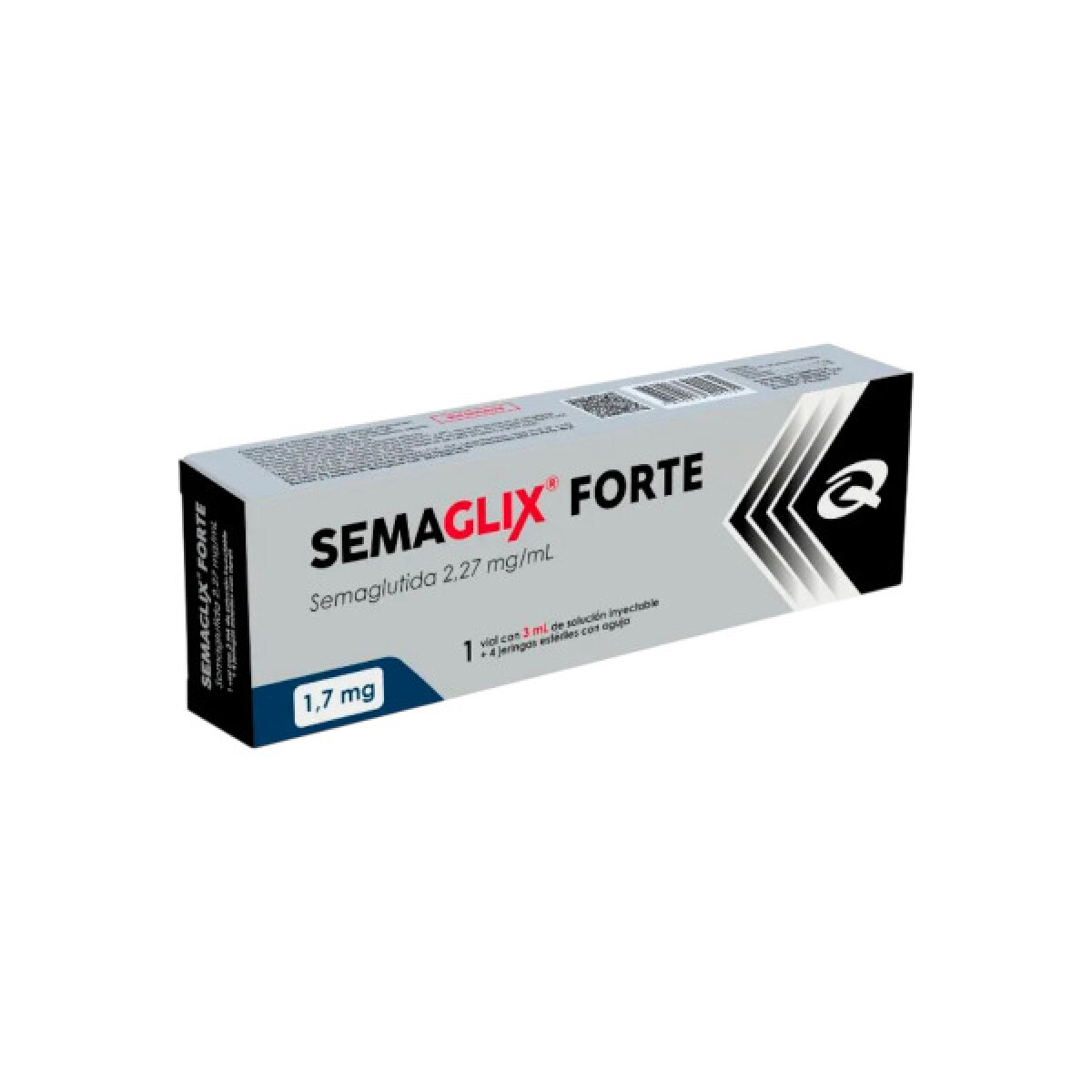 SEMAGLIX FORTE 1,7 MG CJ 1 INYE. PR X3ML 